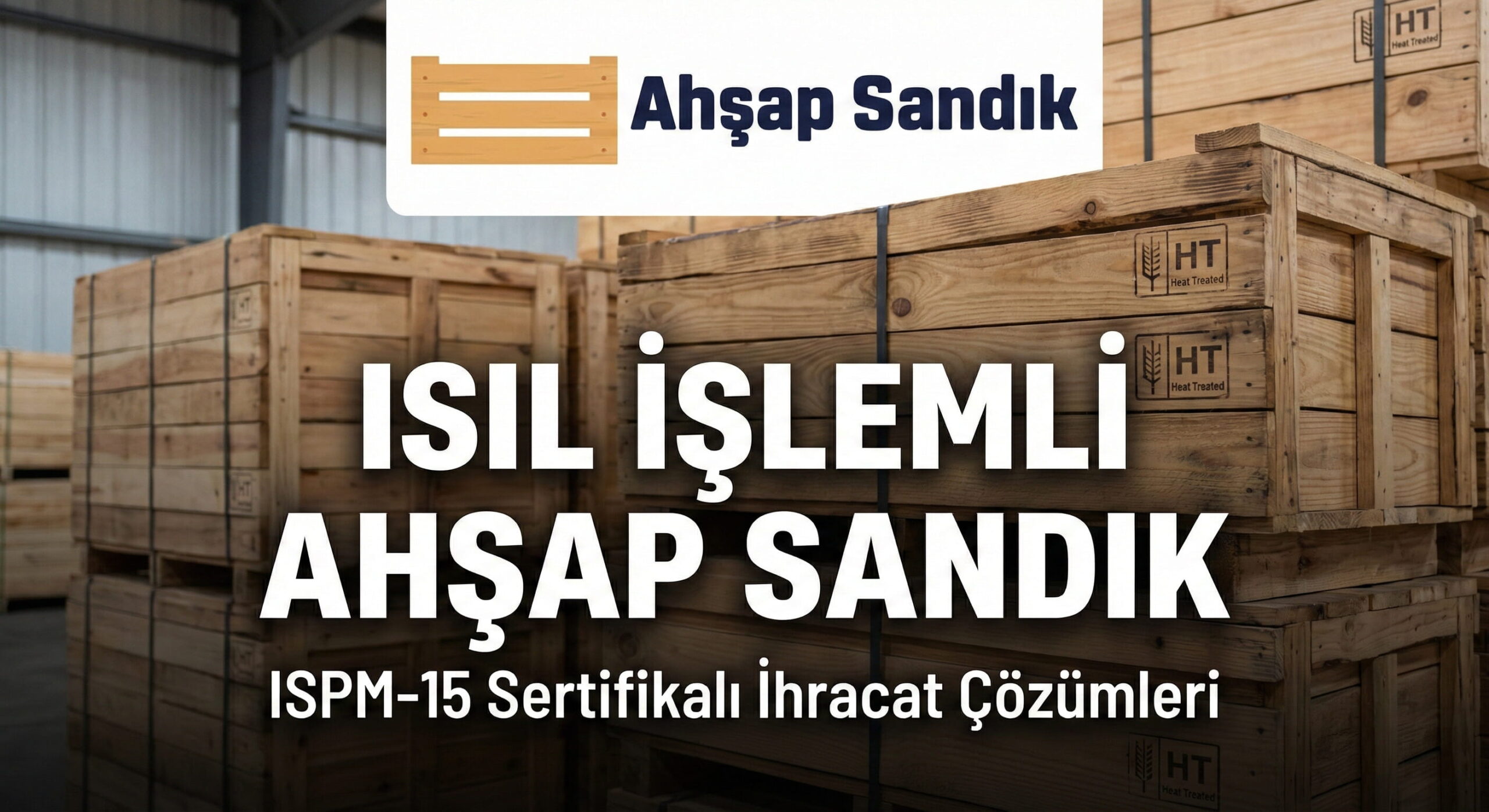 Isıl İşlemli Ahşap Sandık